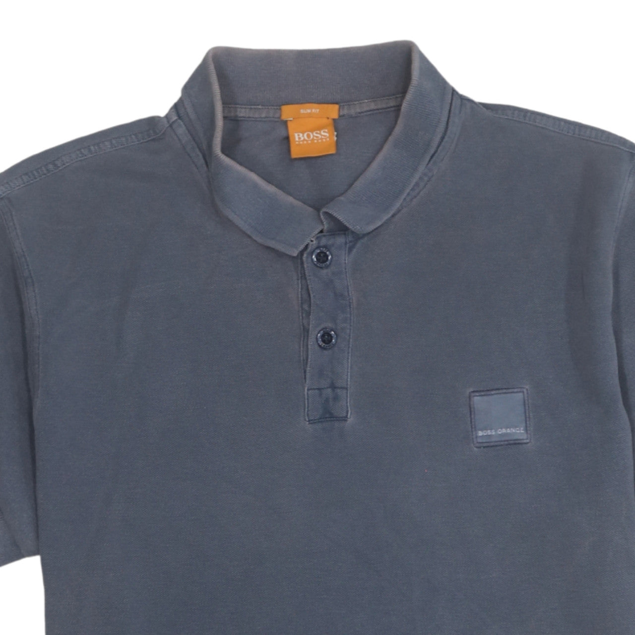 Hugo Boss Men's Blue Slim Fit Short Sleeve Polo Shirt XL