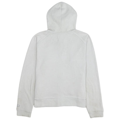 Womens UK Size L Reebok White Full Zip Hoodie