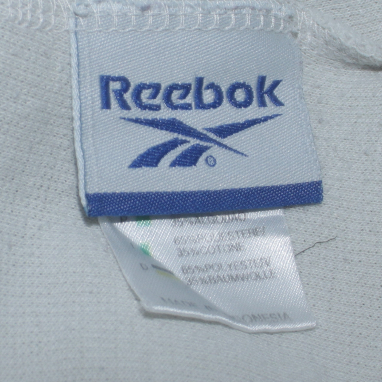 Womens UK Size L Reebok White Full Zip Hoodie