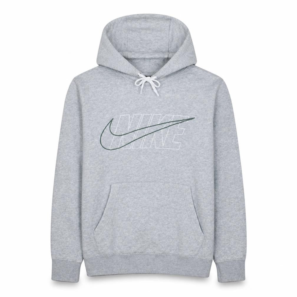 Mens UK Size S Nike Grey Pullover Hoodie