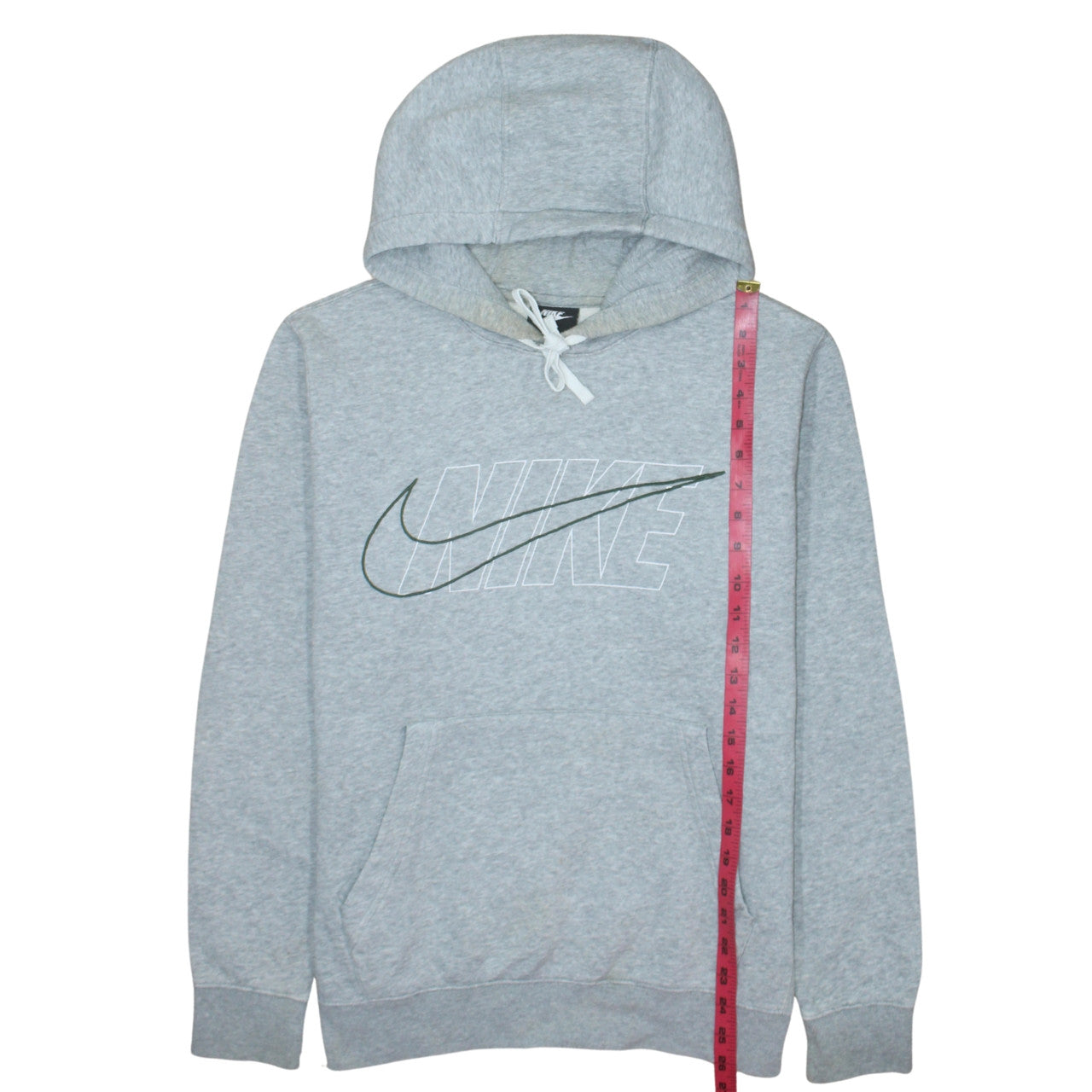 Mens UK Size S Nike Grey Pullover Hoodie