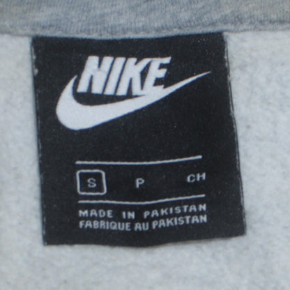 Mens UK Size S Nike Grey Pullover Hoodie