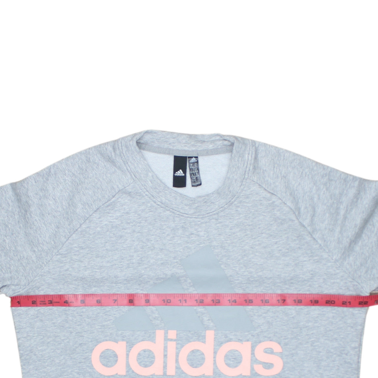 Womens UK Size 20-22 adidas Grey Pullover Sweatshirt
