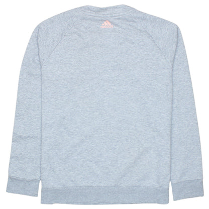 Womens UK Size 20-22 adidas Grey Pullover Sweatshirt