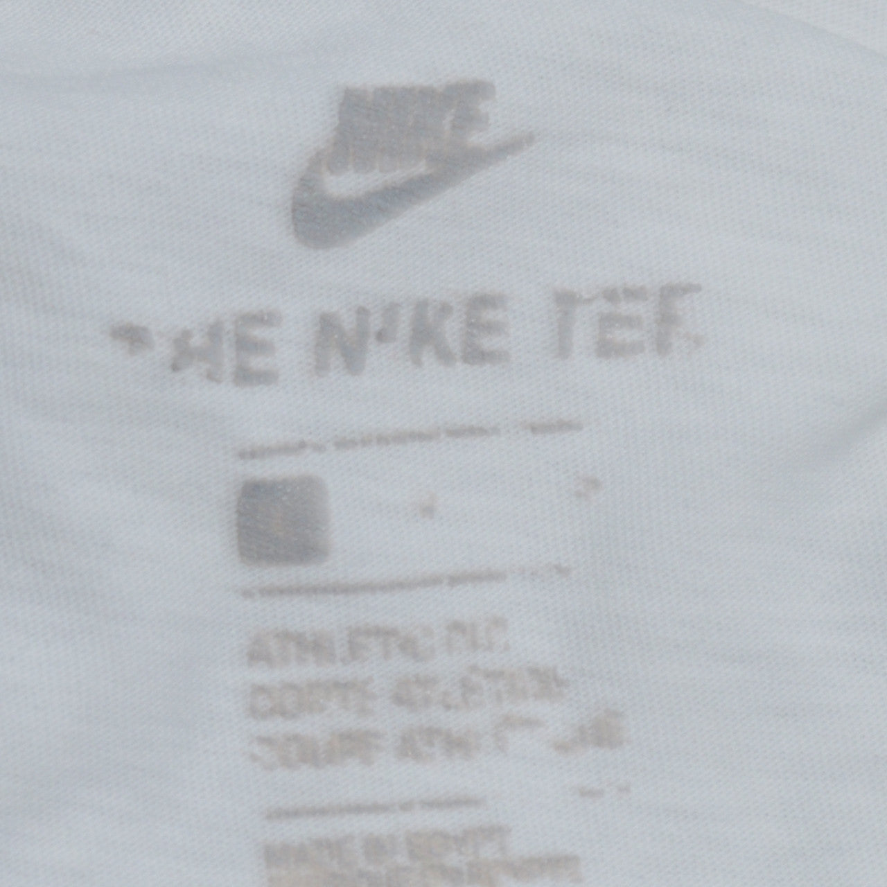 Mens UK Size M Nike White  T-Shirt