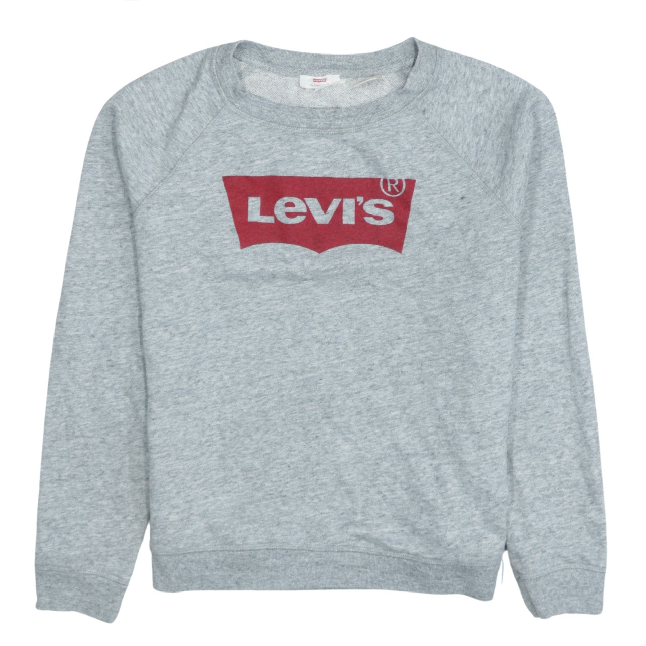 Womens UK Size M Levi's Grey Pullover Sweatshirt