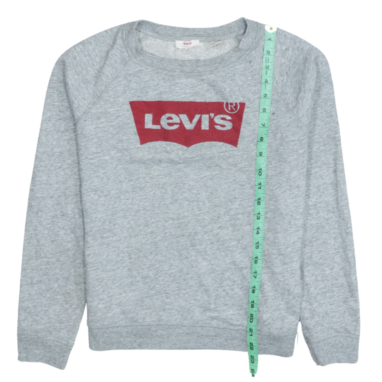 Womens UK Size M Levi's Grey Pullover Sweatshirt