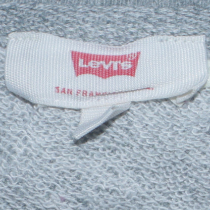 Womens UK Size M Levi's Grey Pullover Sweatshirt