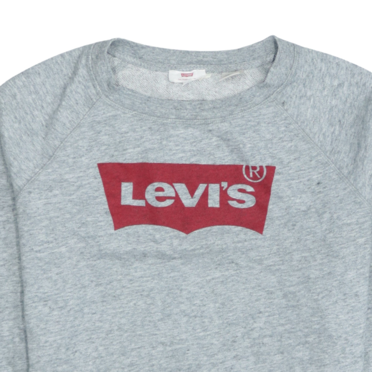 Womens UK Size M Levi's Grey Pullover Sweatshirt