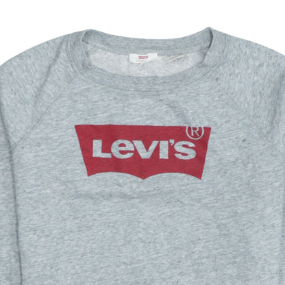 Womens UK Size M Levi's Grey Pullover Sweatshirt