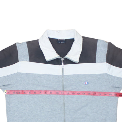 Mens UK Size L Champion Grey Gym & Training Running & Jogging Walking Jacket