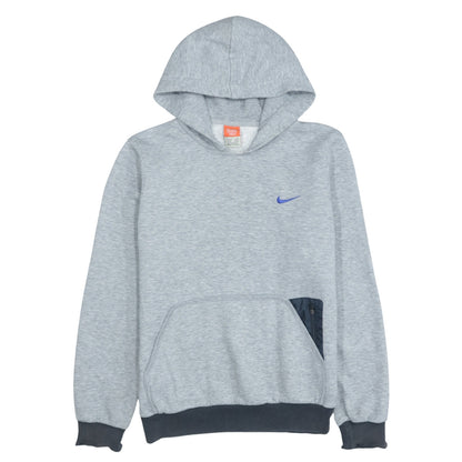 Mens UK Size M Nike Grey Pullover Hoodie