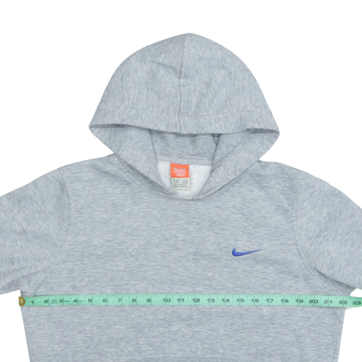 Mens UK Size M Nike Grey Pullover Hoodie