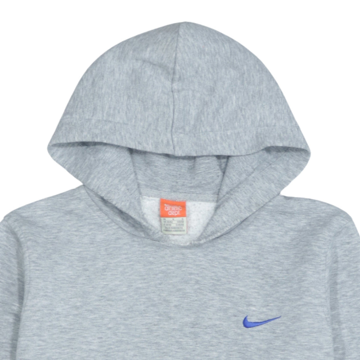 Mens UK Size M Nike Grey Pullover Hoodie