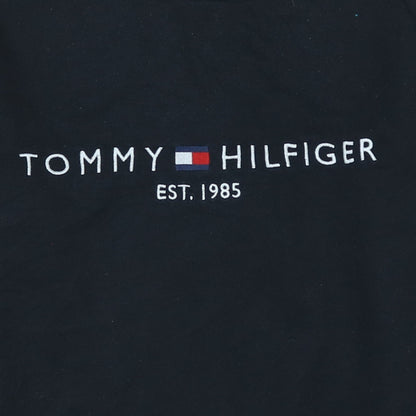 Mens UK Size L Tommy Hilfiger Black Pullover Sweatshirt
