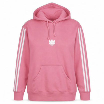 Womens UK Size 10 adidas Pink Pullover Hoodie