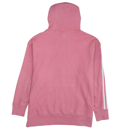 Womens UK Size 10 adidas Pink Pullover Hoodie