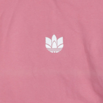 Womens UK Size 10 adidas Pink Pullover Hoodie
