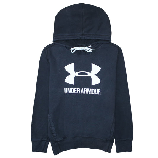 Mens UK Size M Under armour Black Pullover Hoodie