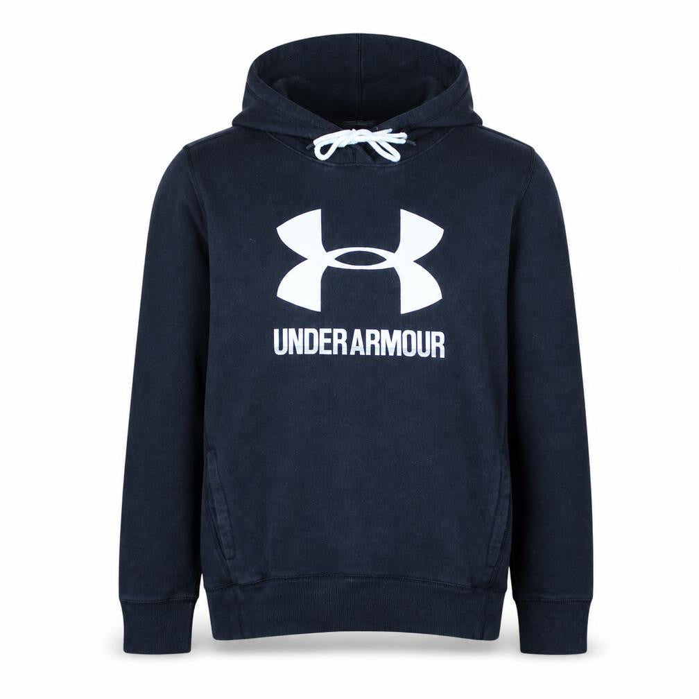 Mens UK Size M Under armour Black Pullover Hoodie