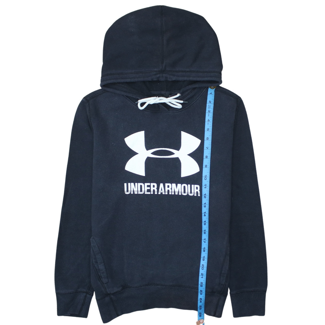 Mens UK Size M Under armour Black Pullover Hoodie