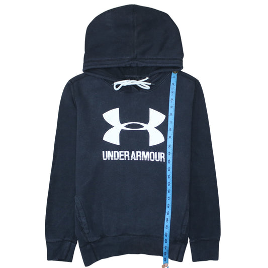 Mens UK Size M Under armour Black Pullover Hoodie