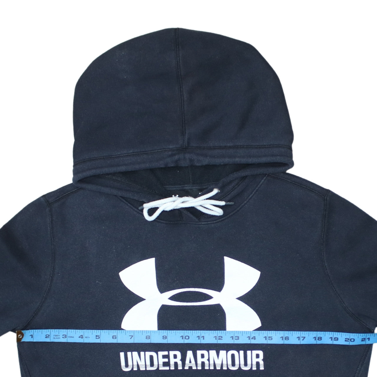 Mens UK Size M Under armour Black Pullover Hoodie