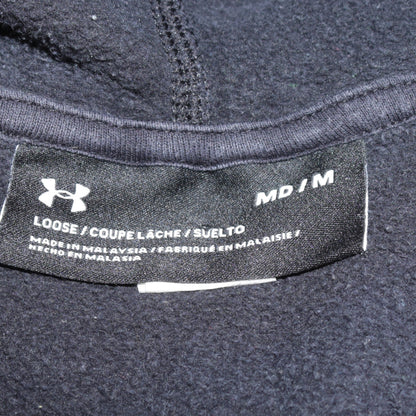 Mens UK Size M Under armour Black Pullover Hoodie