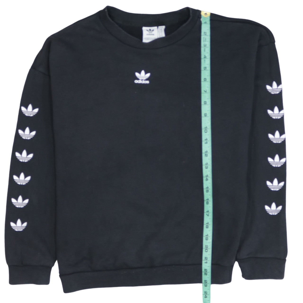 Womens UK Size XS adidas Black Pullover Sweatshirt