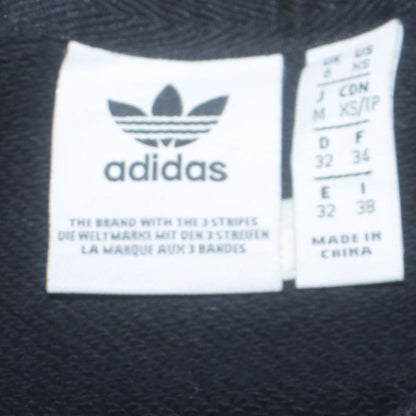 Womens UK Size XS adidas Black Pullover Sweatshirt