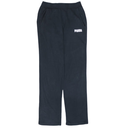 Mens UK Size S PUMA Regular Fit Sweatpants Black Trousers