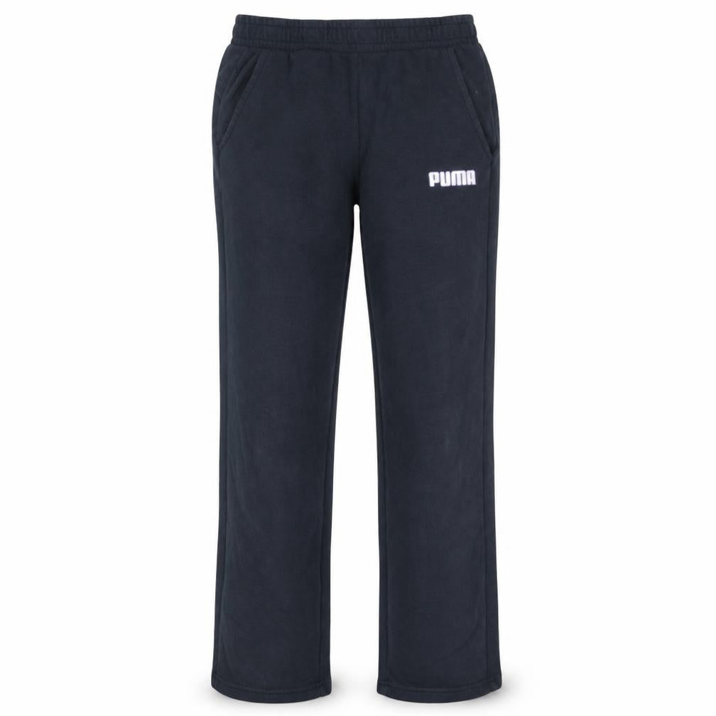 Mens UK Size S PUMA Regular Fit Sweatpants Black Trousers
