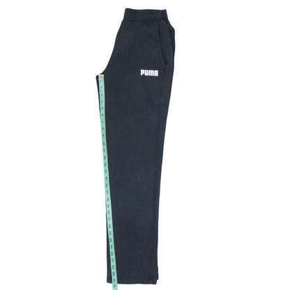 Mens UK Size S PUMA Regular Fit Sweatpants Black Trousers