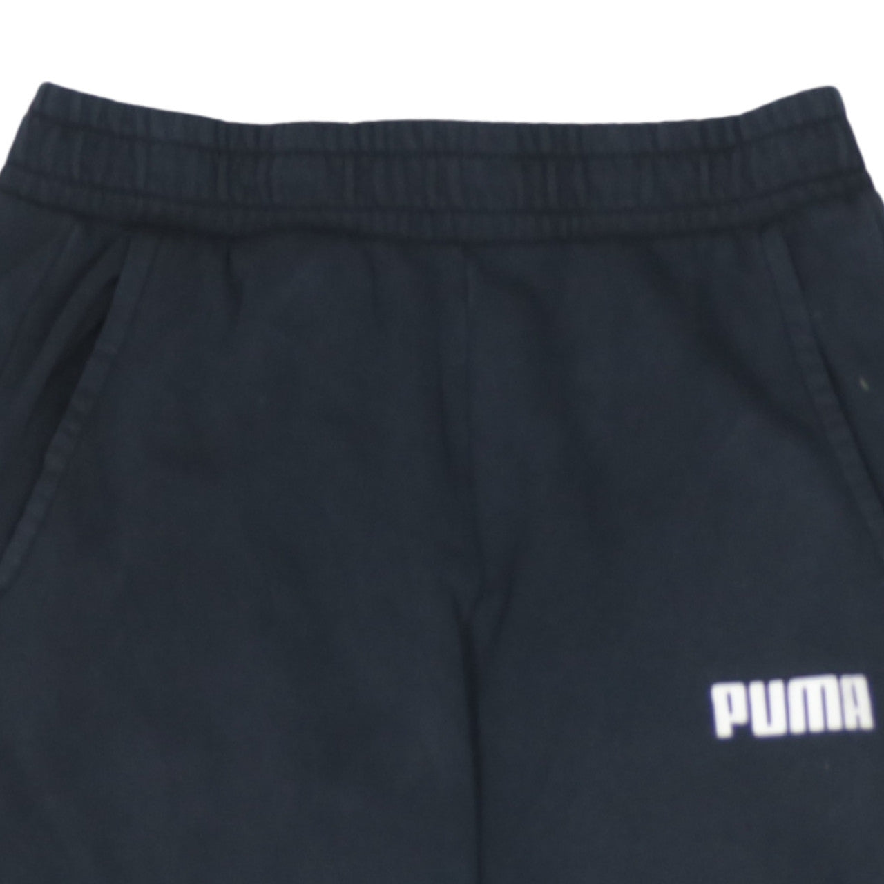 Mens UK Size S PUMA Regular Fit Sweatpants Black Trousers