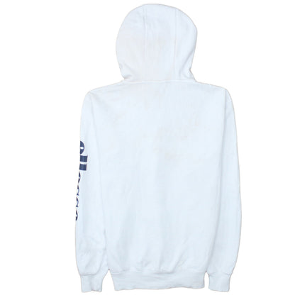 Womens UK Size 8 ellesse White Full Zip Hoodie