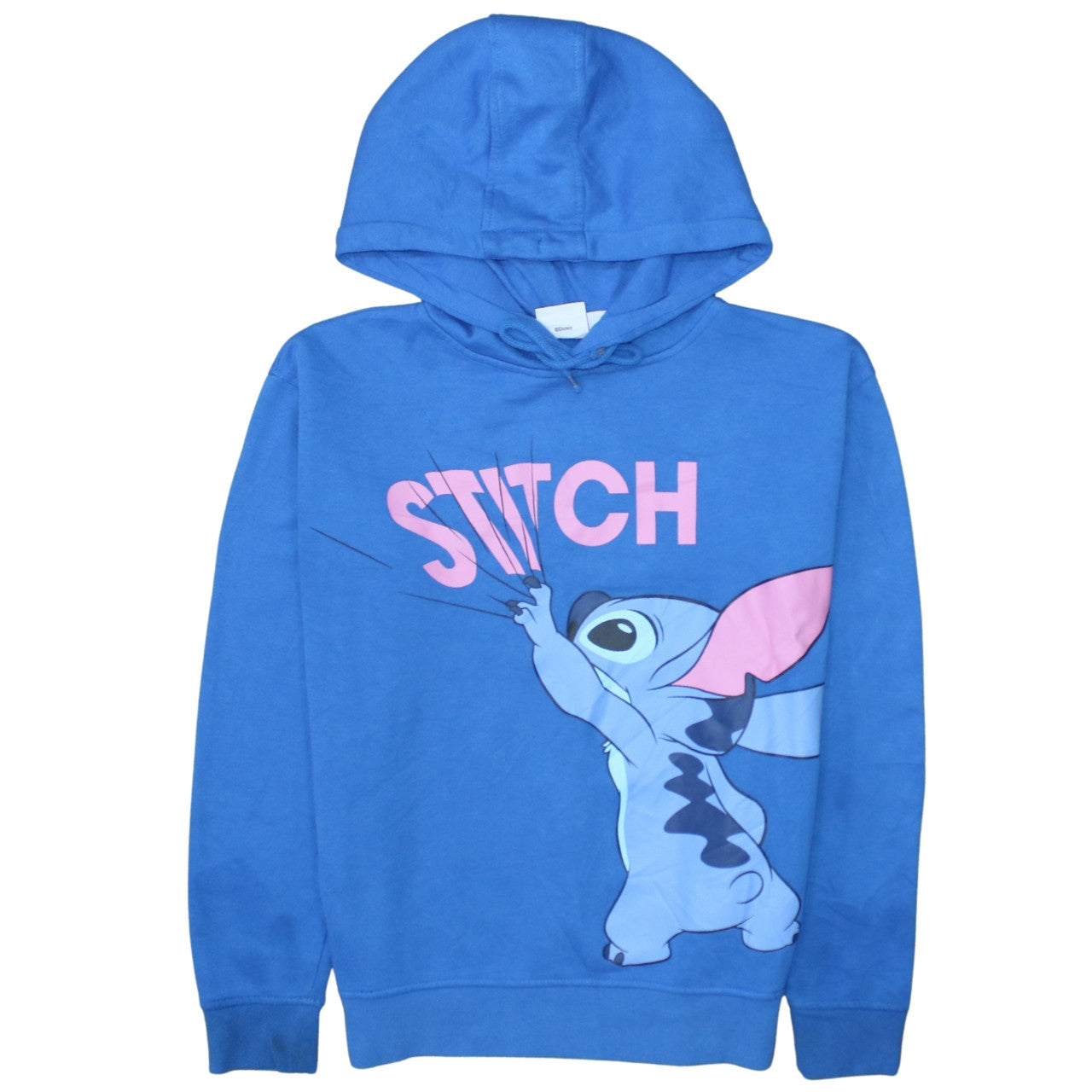 Womens UK Size XS Disney Blue Pullover Hoodie