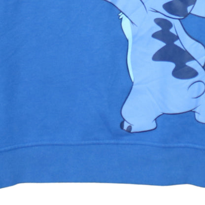 Womens UK Size XS Disney Blue Pullover Hoodie