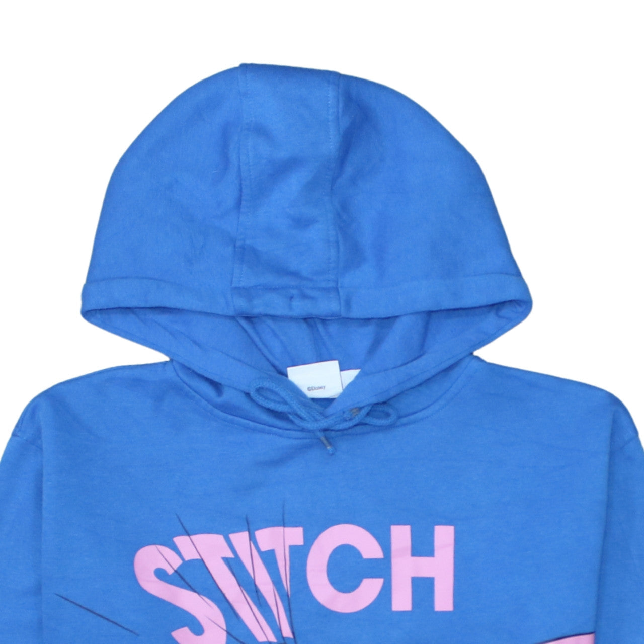 Womens UK Size XS Disney Blue Pullover Hoodie