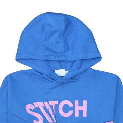 Womens UK Size XS Disney Blue Pullover Hoodie