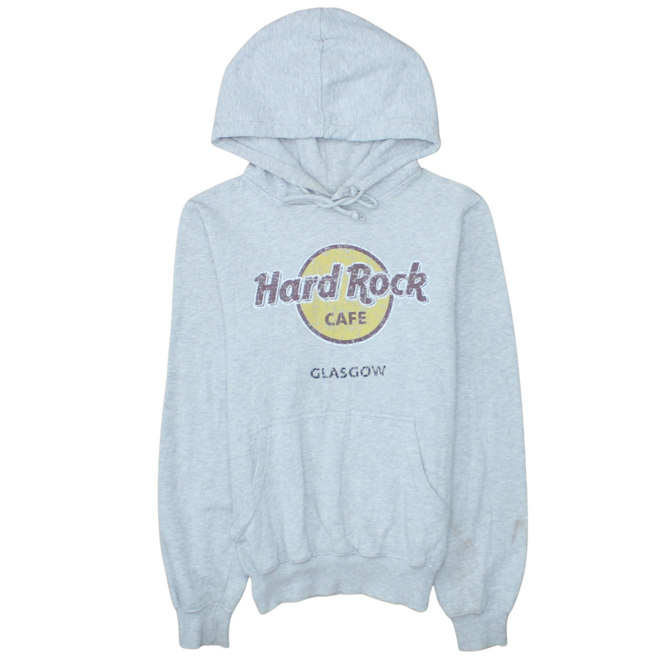 Mens UK Size S Hard Rock Cafe Grey Pullover Hoodie