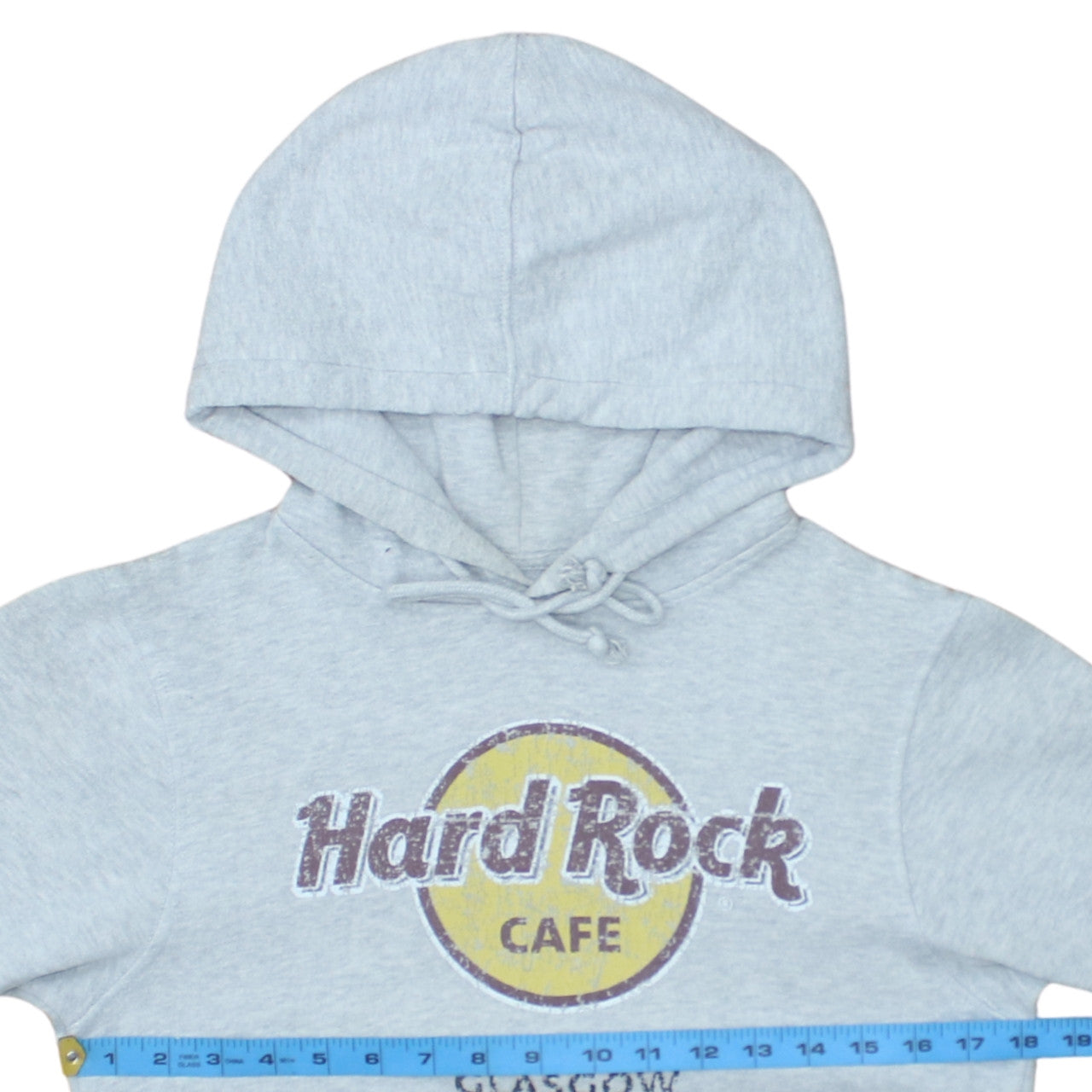 Mens UK Size S Hard Rock Cafe Grey Pullover Hoodie