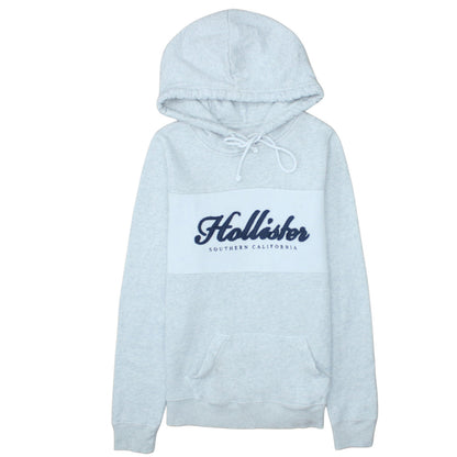 Mens UK Size XS Hollister Grey Pullover Hoodie
