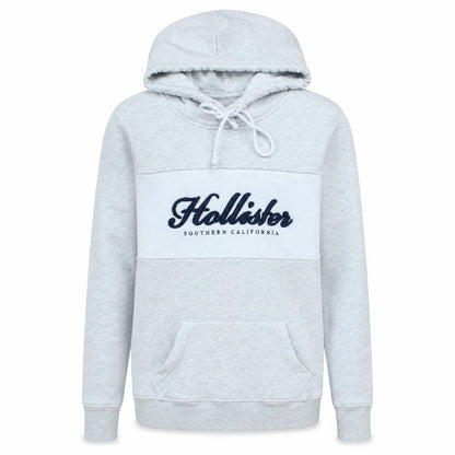 Mens UK Size XS Hollister Grey Pullover Hoodie