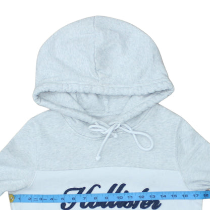 Mens UK Size XS Hollister Grey Pullover Hoodie