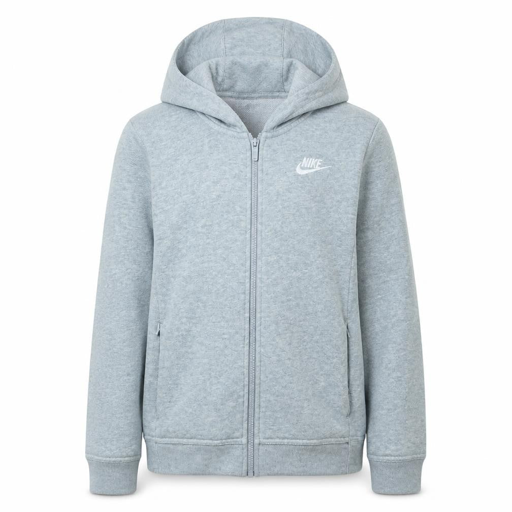 Mens UK Size XS Nike Grey Full Zip Hoodie