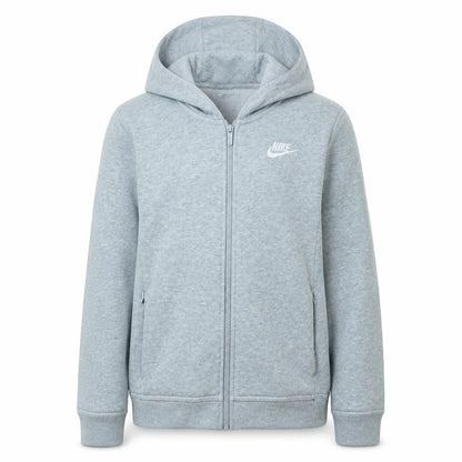 Mens UK Size XS Nike Grey Full Zip Hoodie