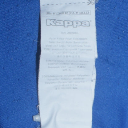 Kappa Men's Blue Fleece Full Zip Windbreaker Jacket Size L