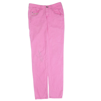 Womens UK Size 28 Diesel Slim Fit Skinny Pink Jeans