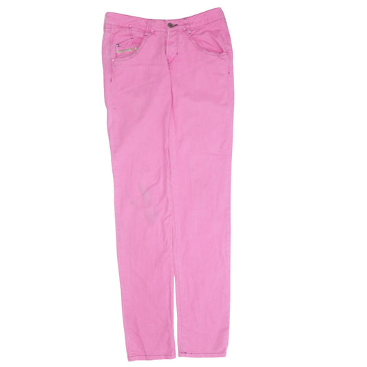 Womens UK Size 28 Diesel Slim Fit Skinny Pink Jeans