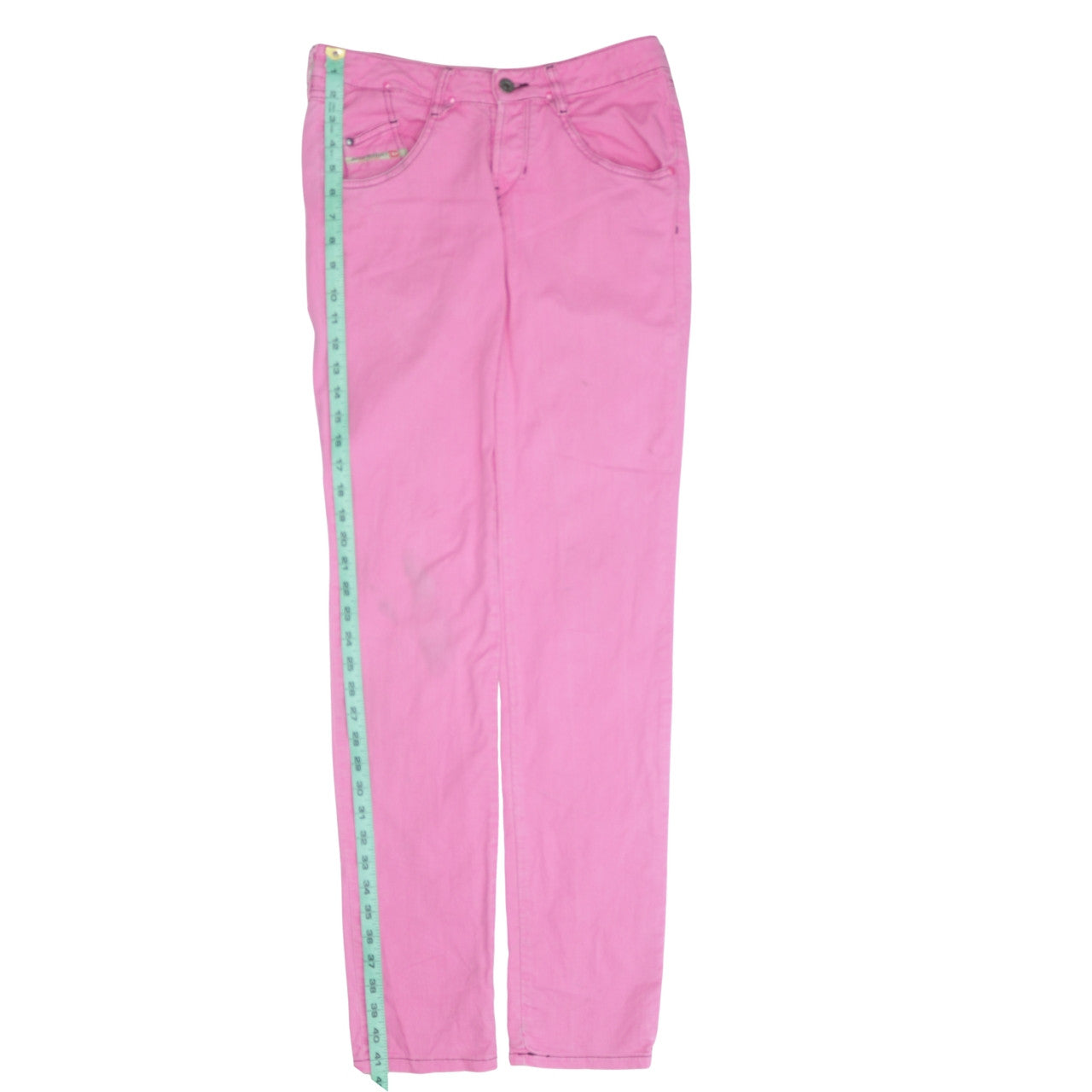 Womens UK Size 28 Diesel Slim Fit Skinny Pink Jeans